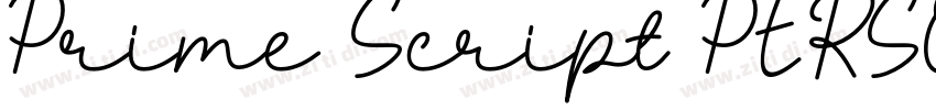 Prime Script PERSONA字体转换